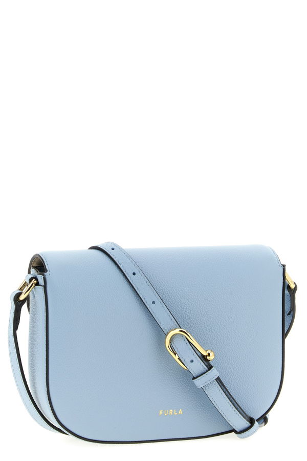 Furla Moonlight Small Crossbody Bag - Light Blue