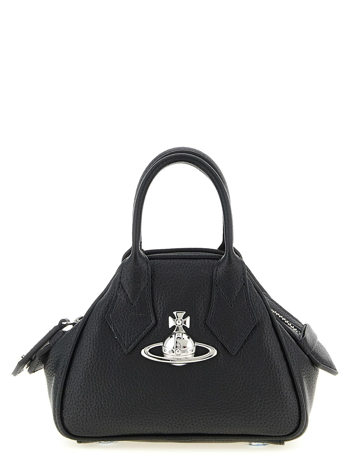 Vivienne Westwood Mini Yasmine Handbag - Black - Image 1 of 4