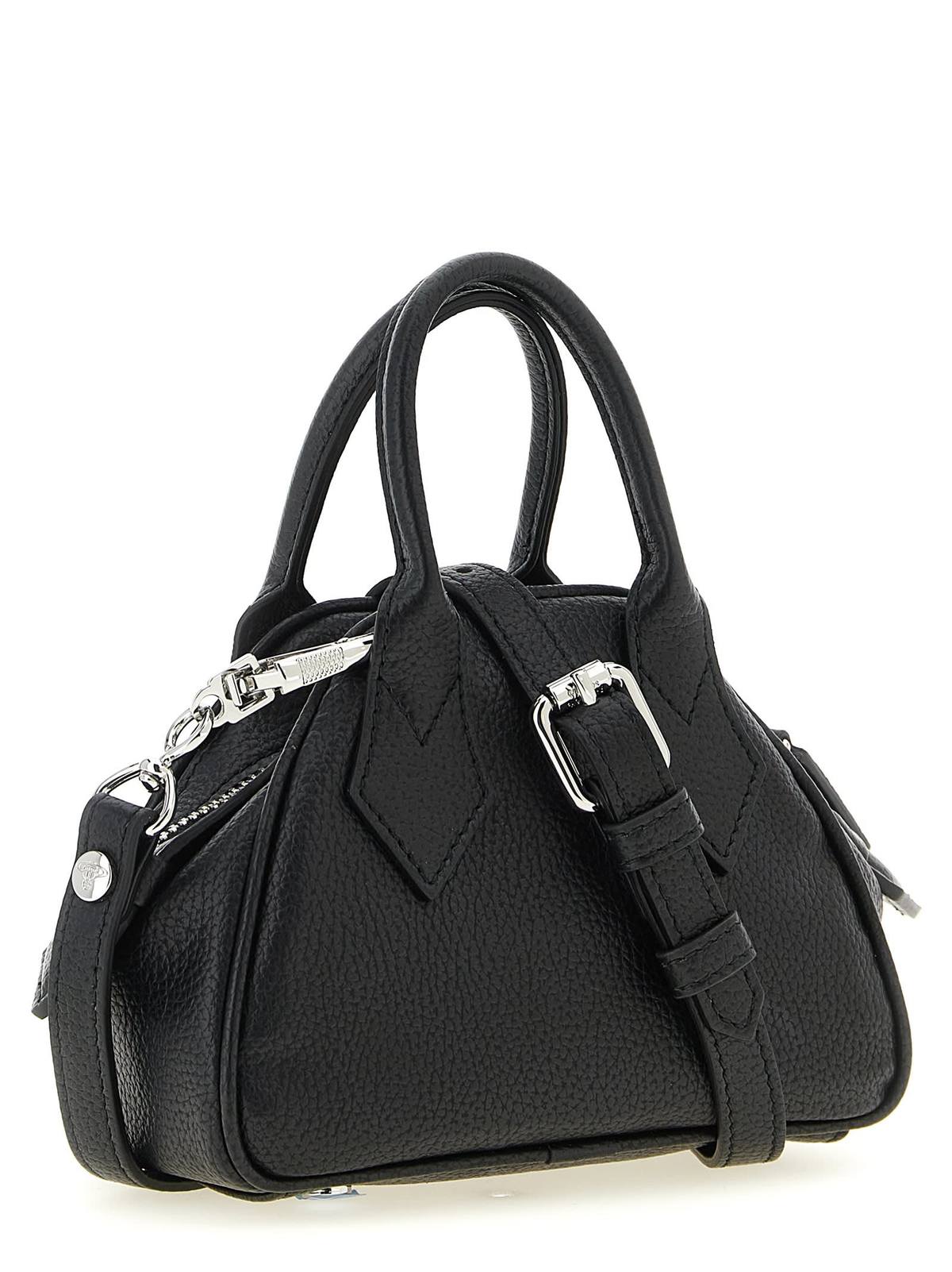 Vivienne Westwood Mini Yasmine Handbag - Black - Image 2 of 4