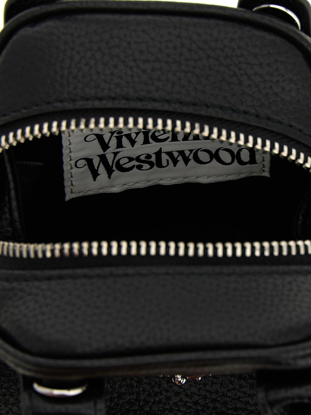 Vivienne Westwood Mini Yasmine Handbag - Black - Image 4 of 4
