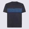 C.P. Company Dark Blue Cotton T-Shirt - Total Eclipse - Thumbnail 2