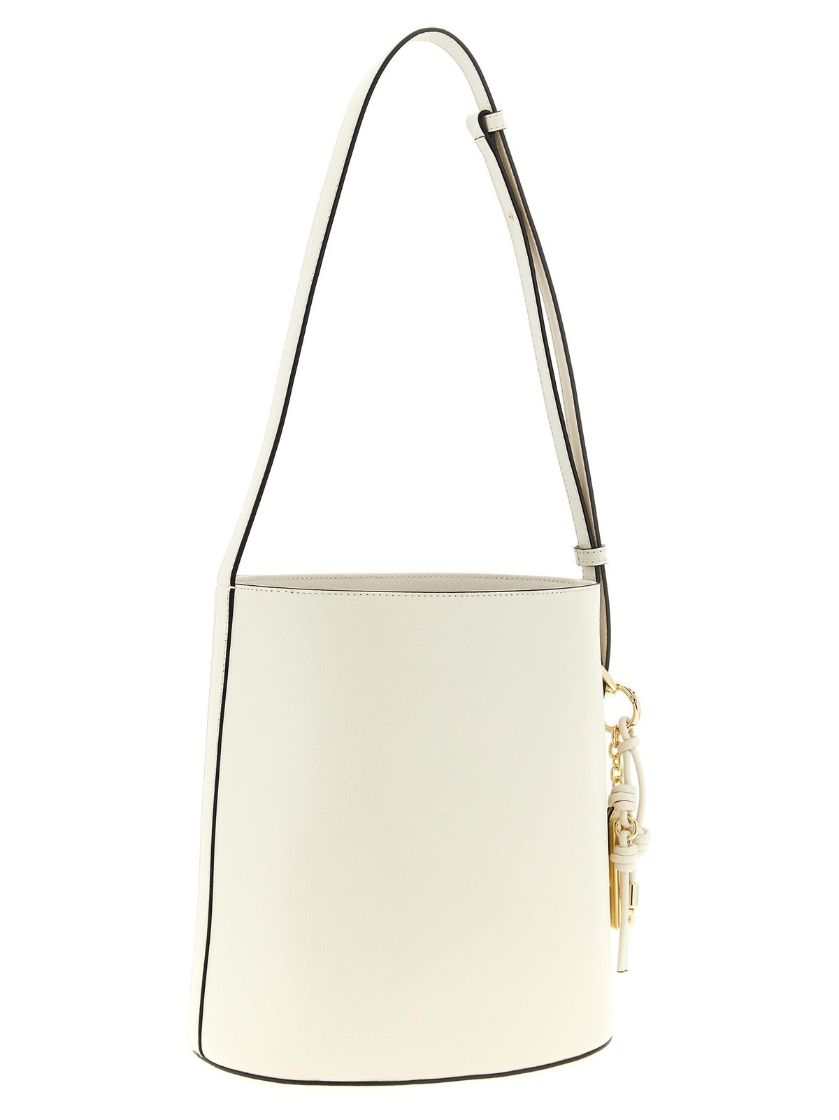 Furla Roxie Small Bucket Bag Shoulder Bag - White - Image 2 of 4