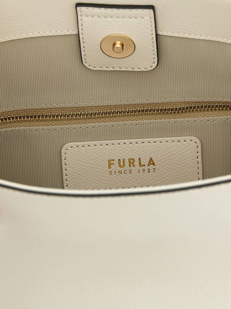 Furla Roxie Small Bucket Bag Shoulder Bag - White