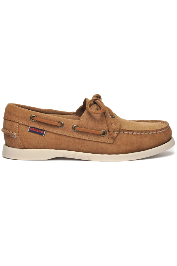 Sebago Portland Flesh Out Flat Shoes - Brown Cognac Brown