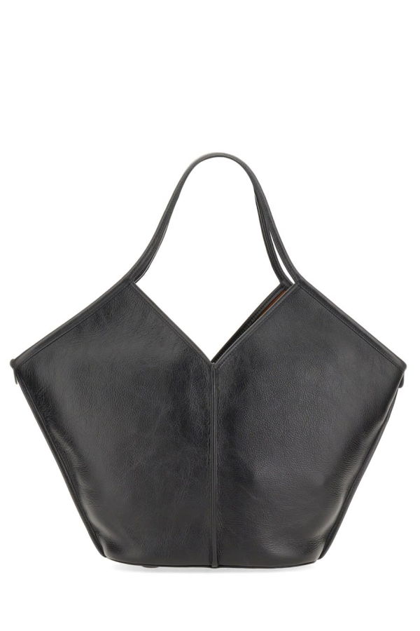 Hereu Calella Distressed Bag Tote - Black