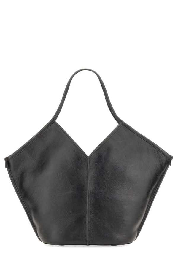 Hereu Calella Distressed Bag Tote - Black