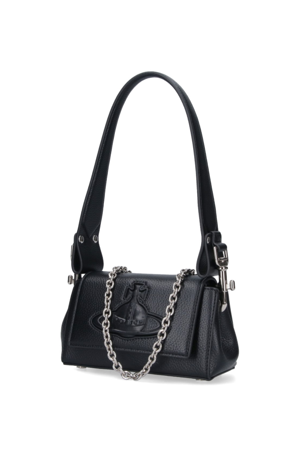 Vivienne Westwood Hazel Shoulder Bag - Black