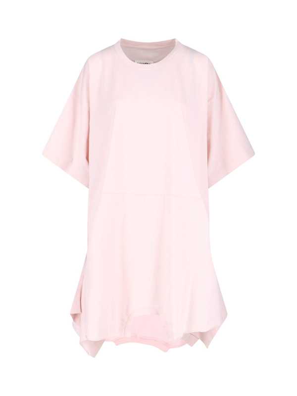 MM6 Maison Margiela Asymmetrical Dress - Pink