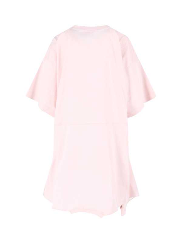 MM6 Maison Margiela Asymmetrical Dress - Pink