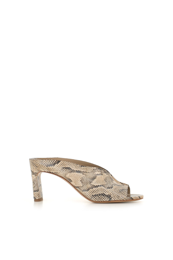 Del Carlo Sandal 11725 Wedge Sandals - Python