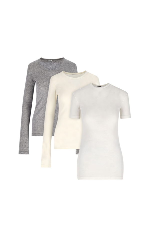 Jil Sander Cotton Top Set Top