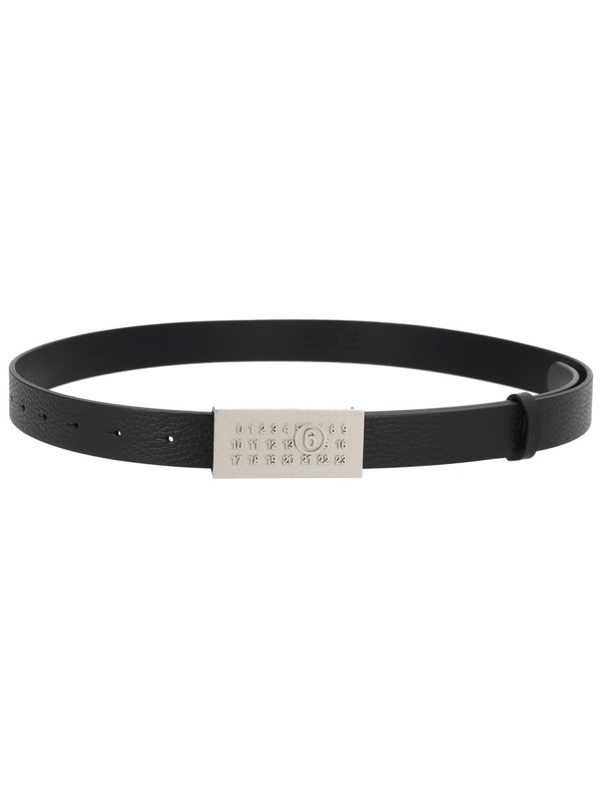 MM6 Maison Margiela Numeric Belt - Black