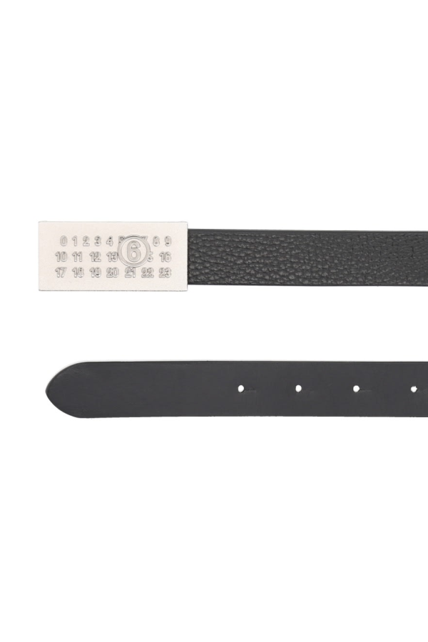 MM6 Maison Margiela Numeric Belt - Black