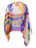 Etro Asymmetrical Paisley Print Poncho - Thumbnail 2