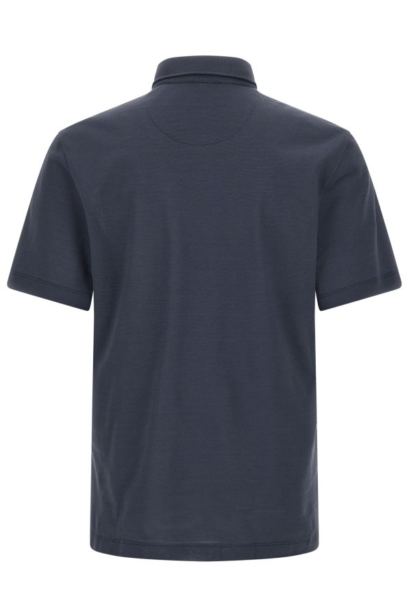 Brioni Cotton Polo Shirt - Blue