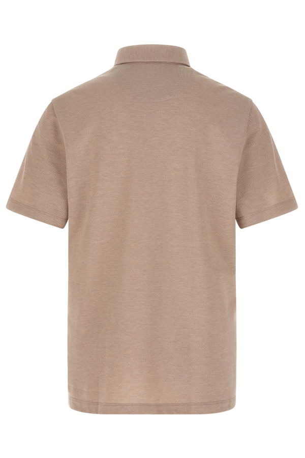 Brioni Cotton Polo Shirt - Beige