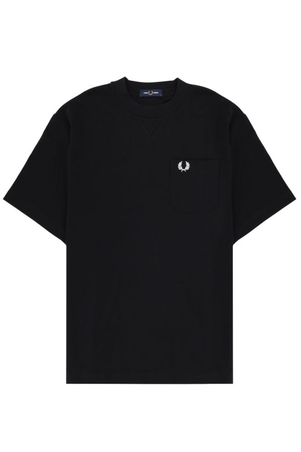 Fred Perry Logo T-Shirt - Black