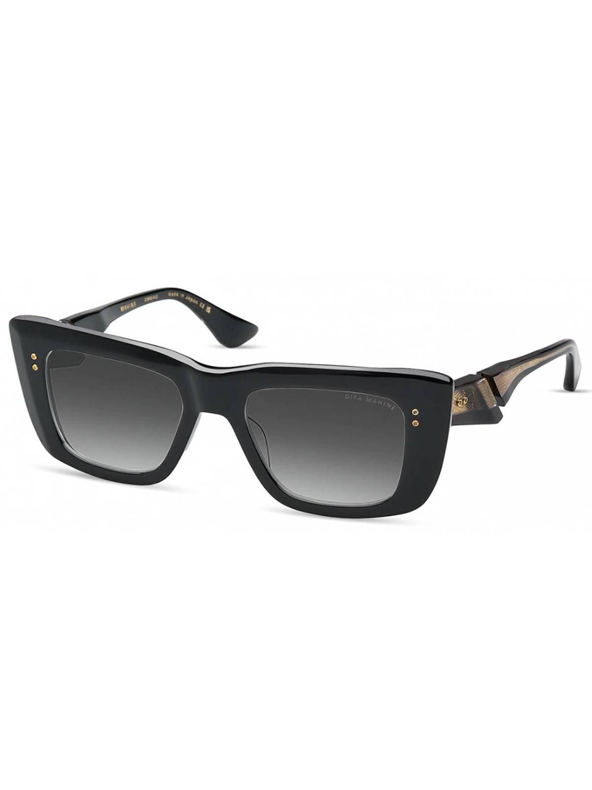 DITA Mahine Sunglasses - Black/Yellow Gold - Image 2 of 3