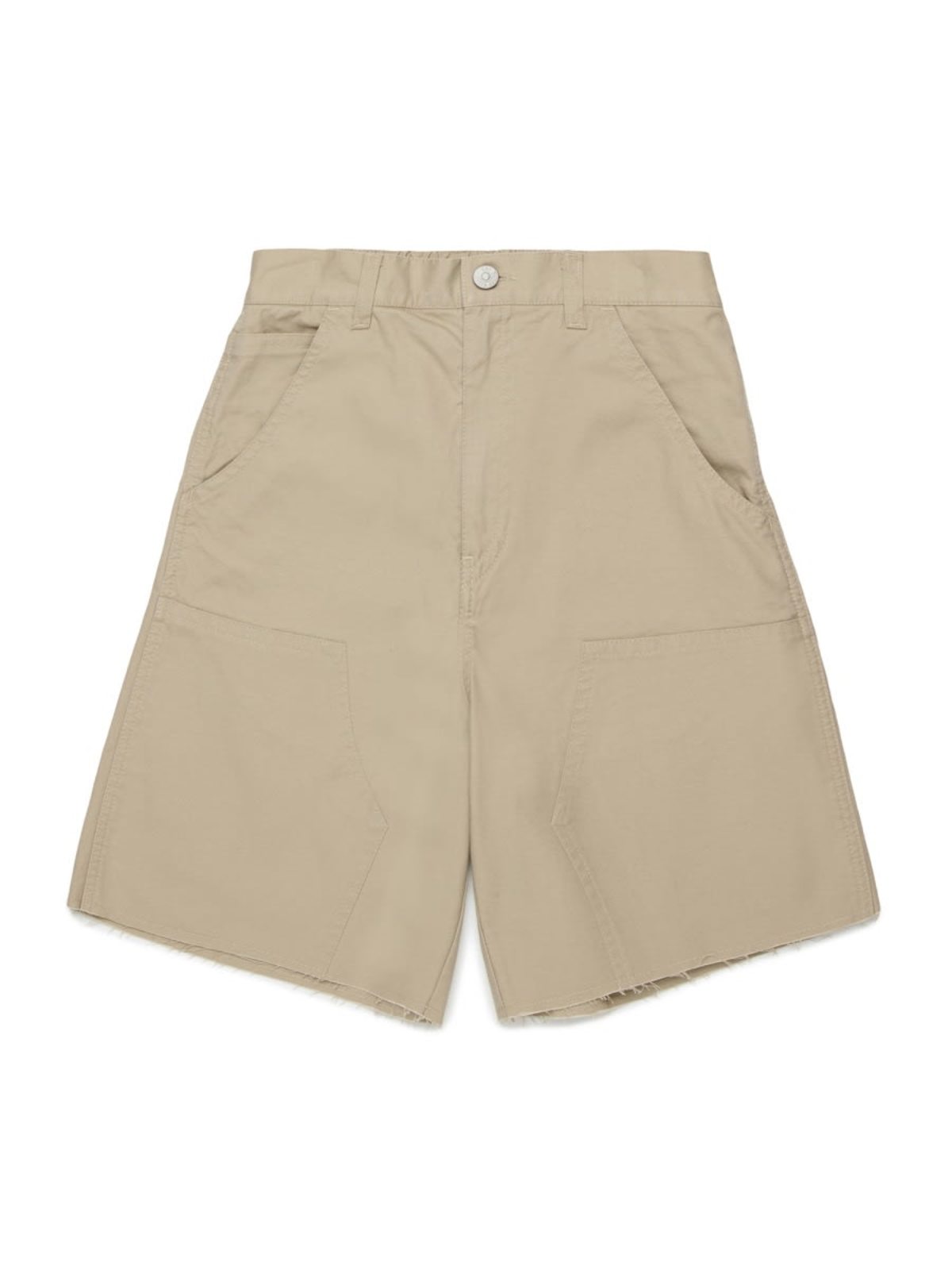 KIDS MM6 Maison Margiela Bermuda Shorts - Beige - Image 1 of 3
