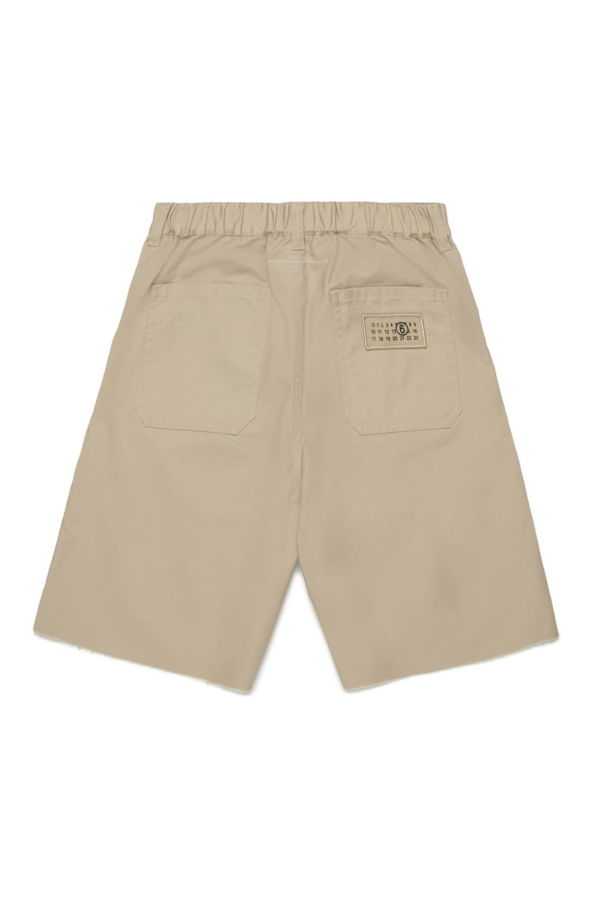 KIDS MM6 Maison Margiela Bermuda Shorts - Beige