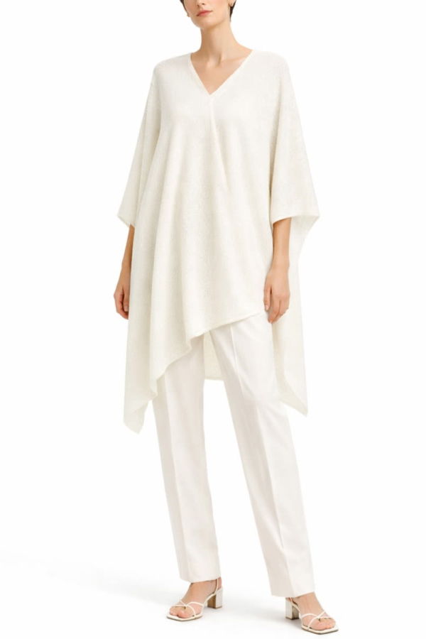 Fabiana Filippi Wool Pantalone Pants - Ivory