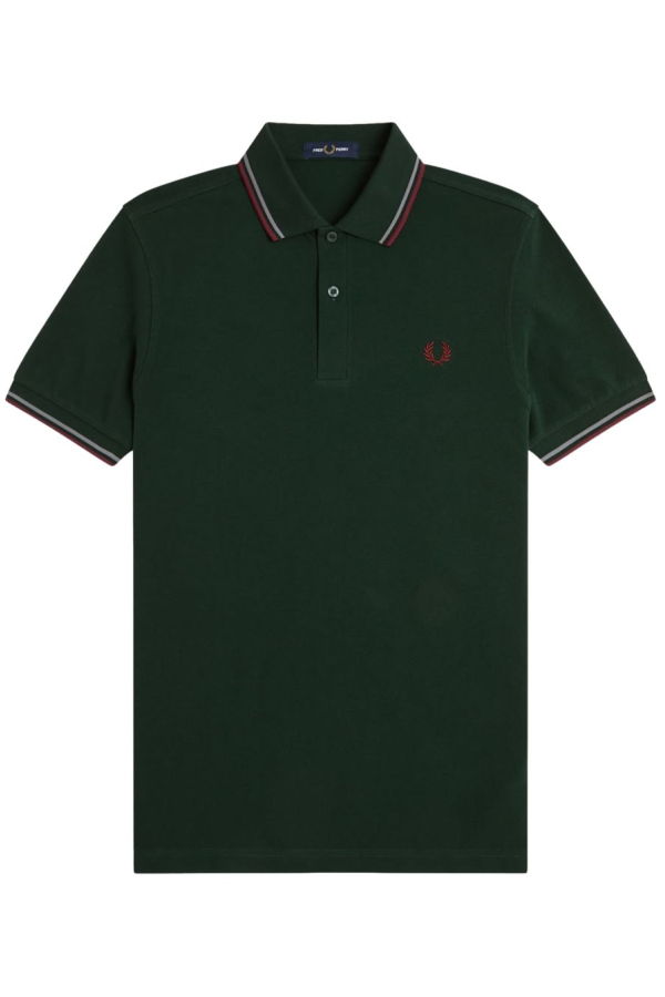 Fred Perry Polo With Logo Polo Shirt - Green