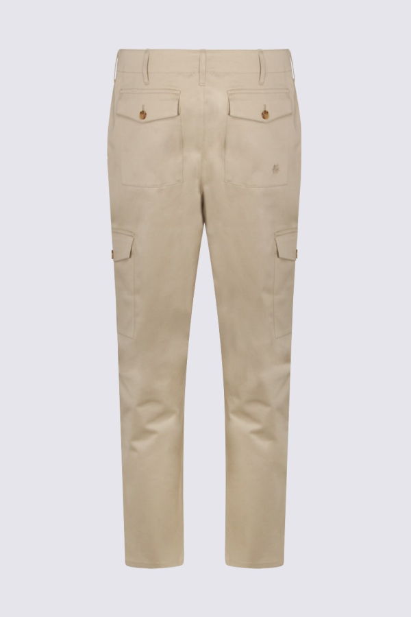 Etro Beige Cotton Pants - Sand