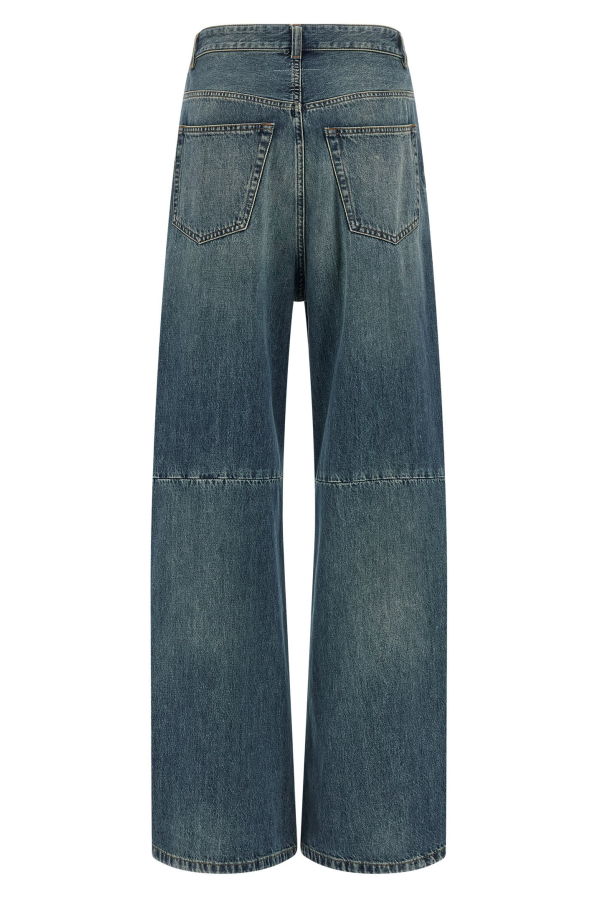 MM6 Maison Margiela Wide Leg Jeans - Blue