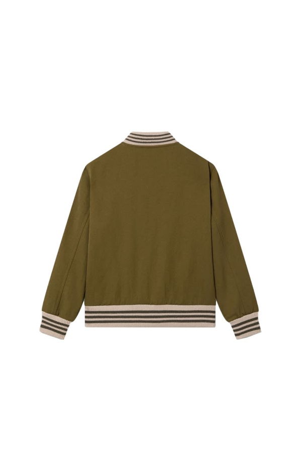 KIDS Golden Goose G Logo Jacket - Brown