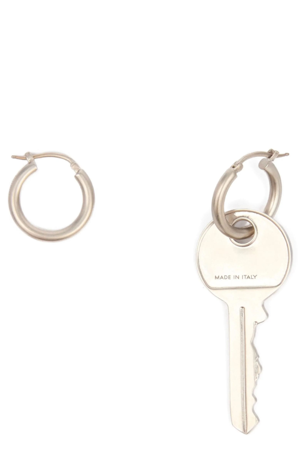 MM6 Maison Margiela Earring Key Earrings - Silver
