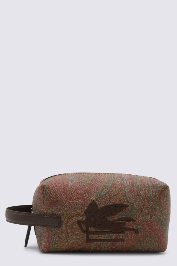 Etro Brown Pouch Bag - Arnica