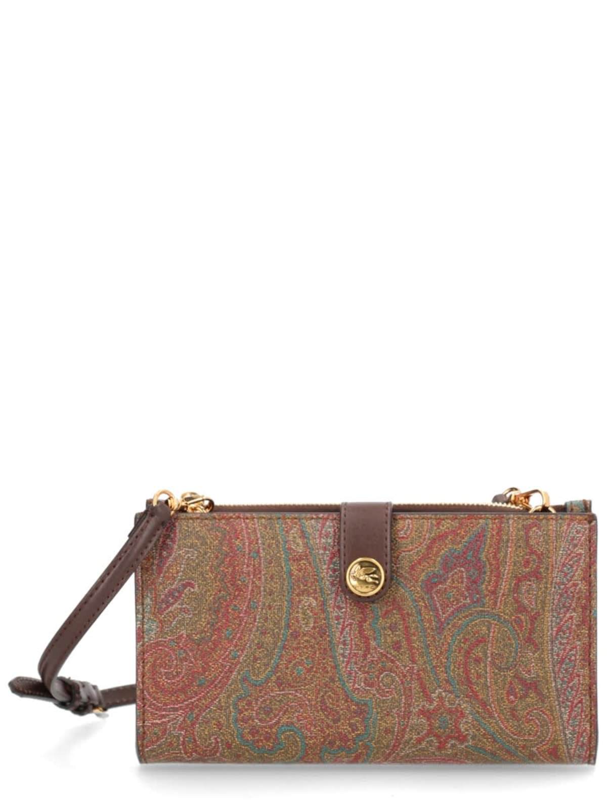 Etro Arnica Shoulder Wallet Shoulder Bag - Brown - Image 1 of 5