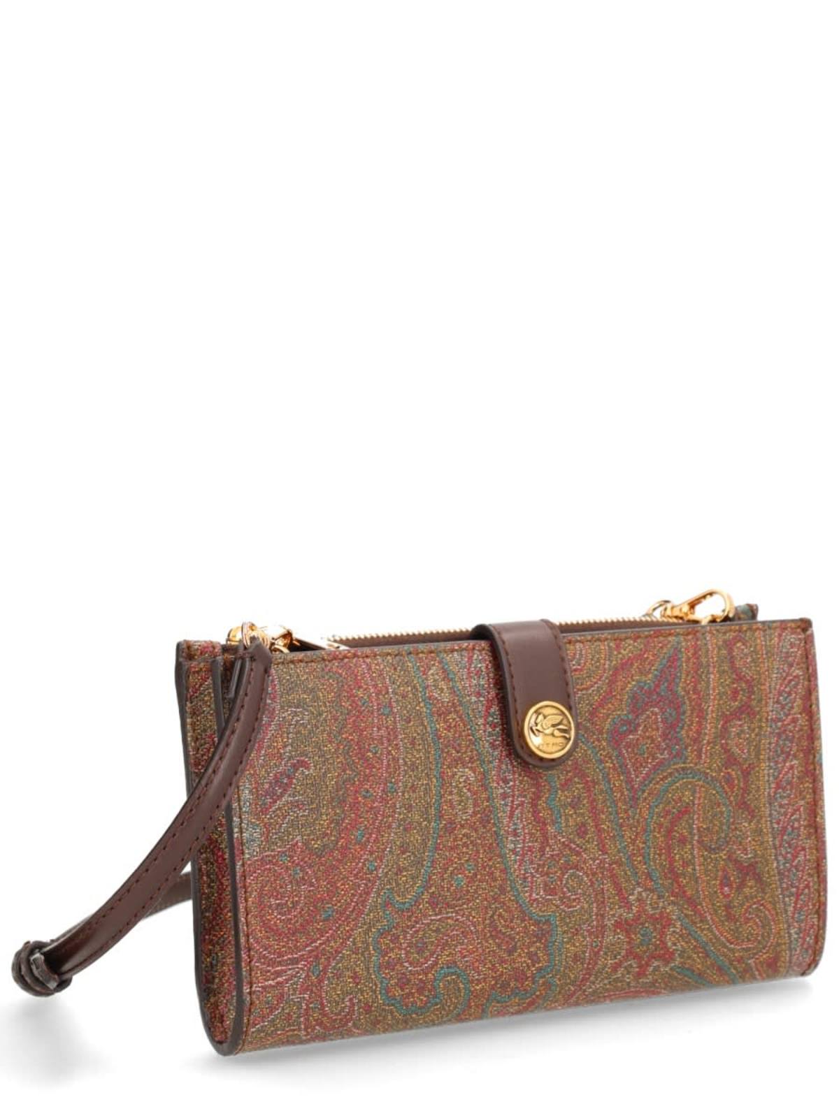 Etro Arnica Shoulder Wallet Shoulder Bag - Brown - Image 2 of 5