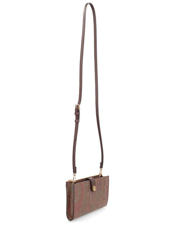 Etro Arnica Shoulder Wallet Shoulder Bag - Brown