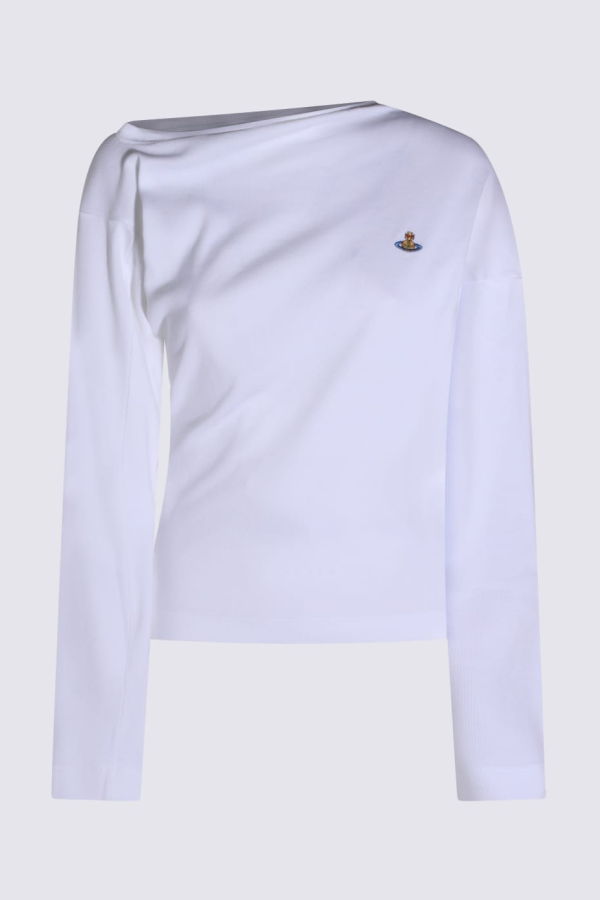 Vivienne Westwood Cotton Knit Sweater - White