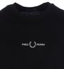 Fred Perry T-Shirt - Black - Thumbnail 4