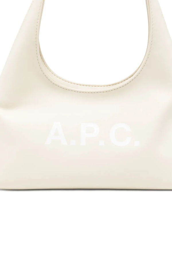 A.P.C. Baby Ninon Shoulder Bag - Aad Ecru