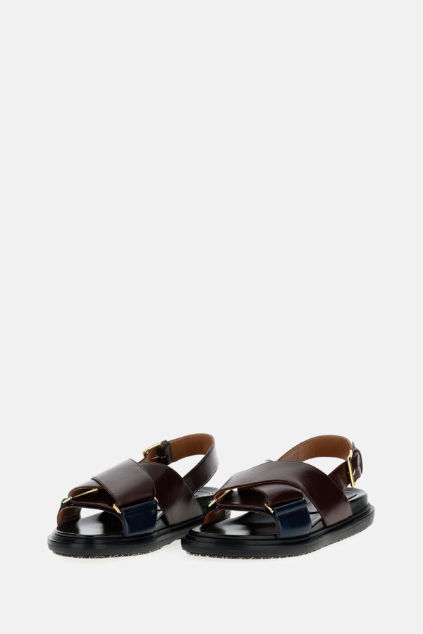 Marni Bicolor Fussbett Sandals