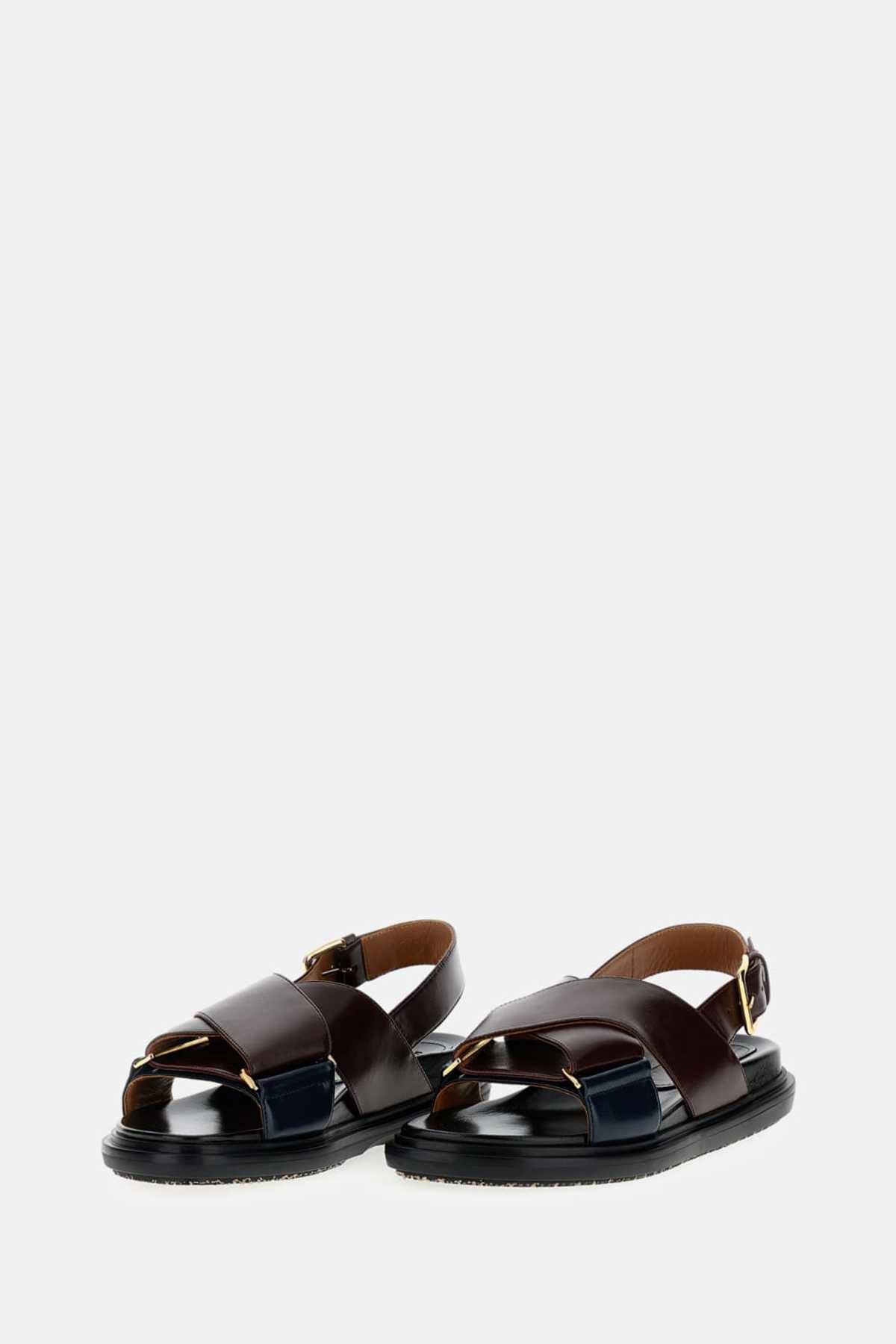 Marni Bicolor Fussbett Sandals - Image 1 of 4