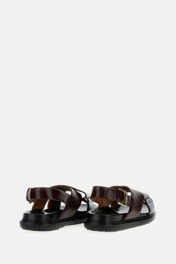 Marni Bicolor Fussbett Sandals