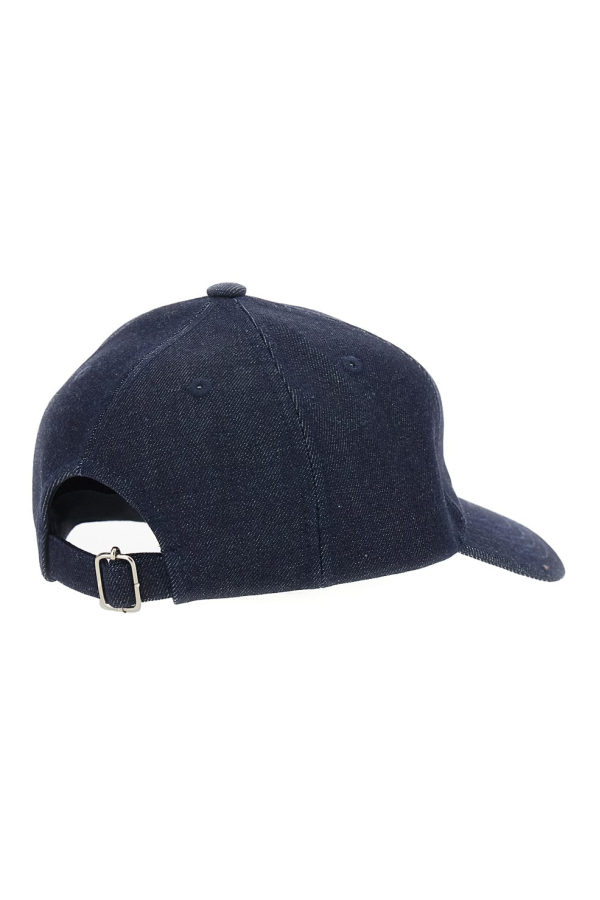 A.P.C. Baseball Cap With Logo Lettering - Blue
