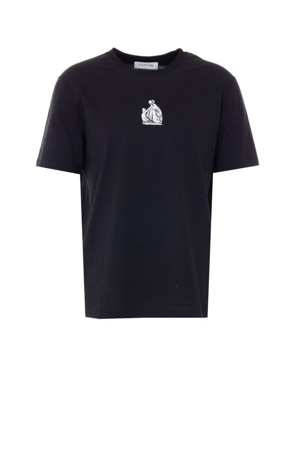 Lanvin Mother And Daughter T-Shirt Tee - Black