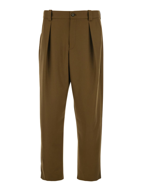 A.P.C. Renato Wool-Blend Pants - Brown