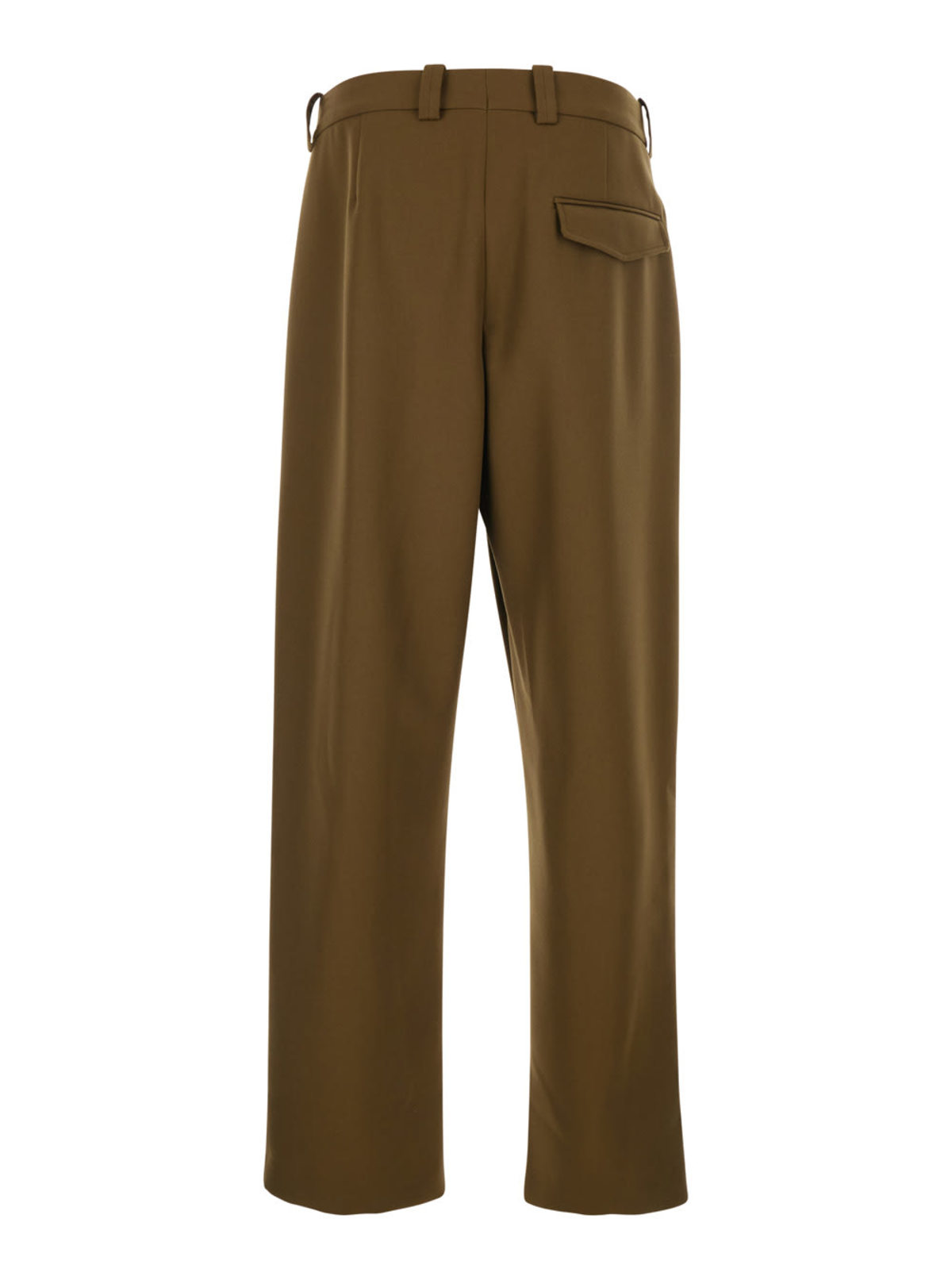 A.P.C. Renato Wool-Blend Pants - Brown - Image 2 of 3