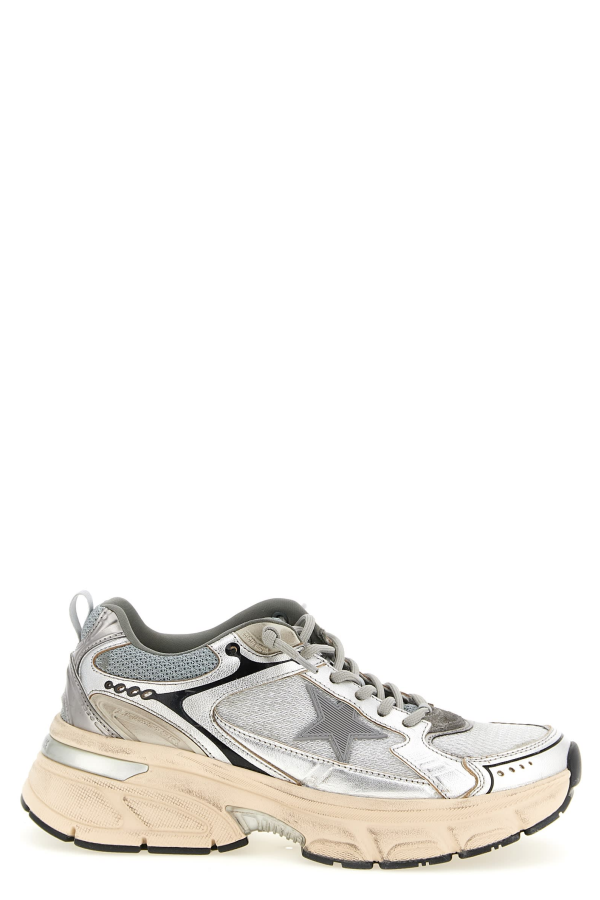 Golden Goose Lightstar Sneakers - Silver