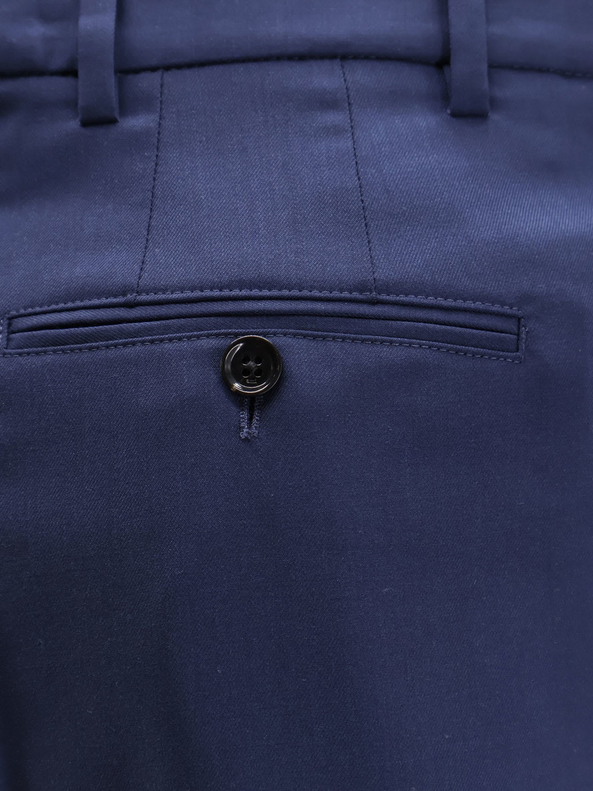 Ami Alexandre Mattiussi Virgin Wool Shorts - Encre - Image 3 of 3