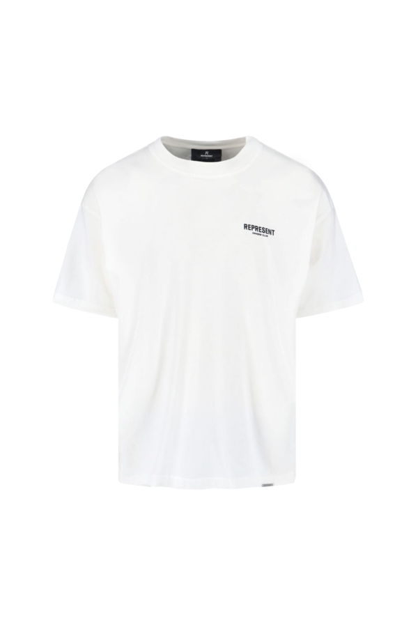 Represent Logo T-Shirt - White