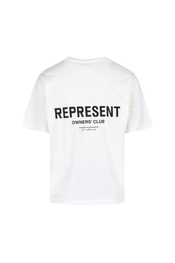Represent Logo T-Shirt - White