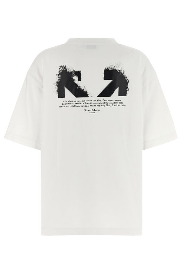 Off-White Half Arrow Skate T-Shirt Top - White