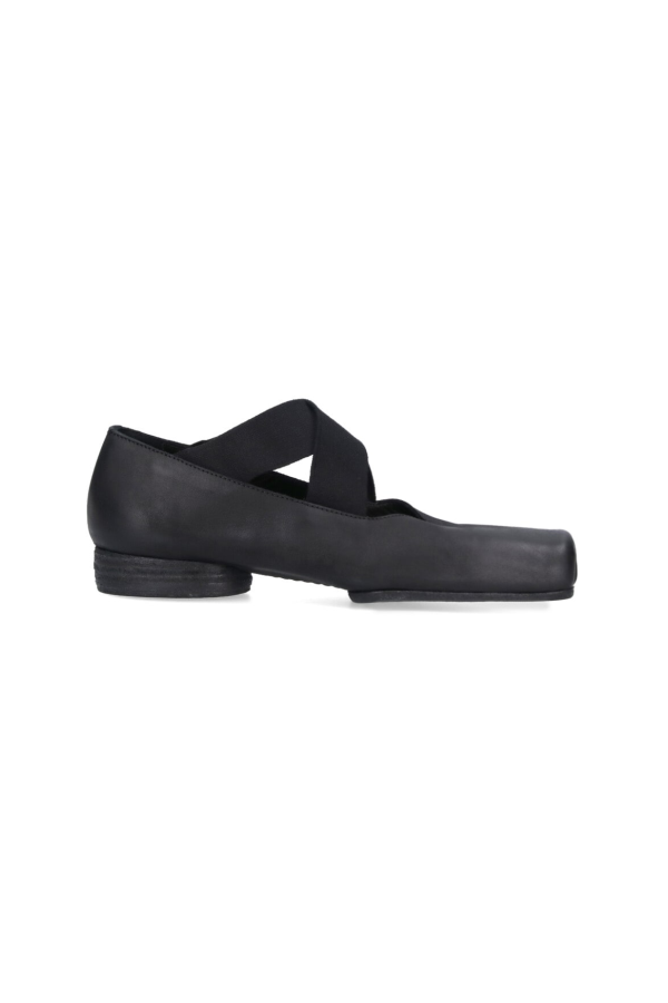 Uma Wang Heeled Ballet Flats - Black